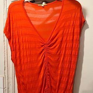 Blood orange sleeveless top, very light, perfect for summer!